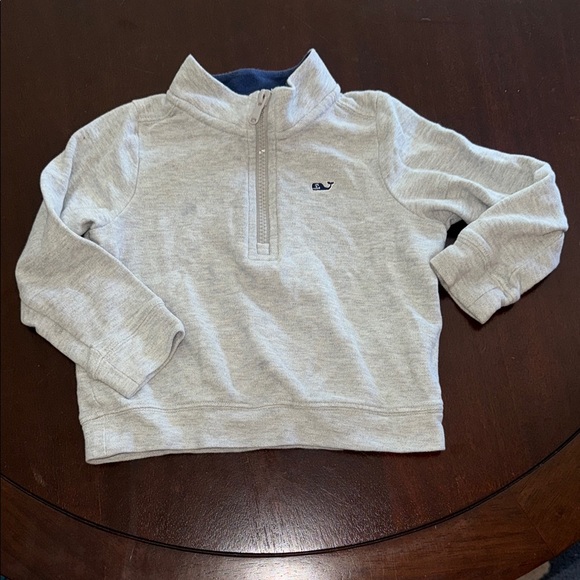 Vineyard Vines Light Gray Kids Sweatshirt - Picture 1 of 8